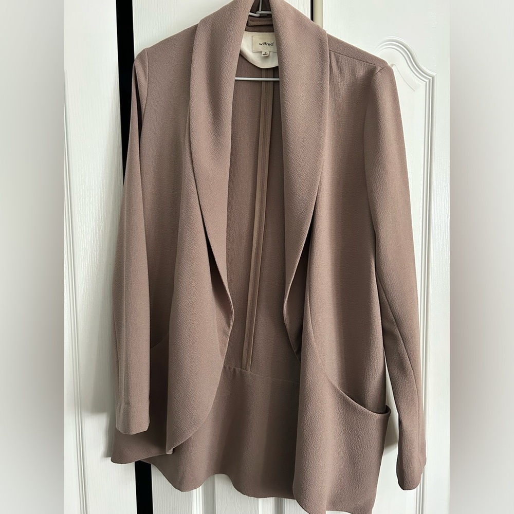 Wilfred cream blazer